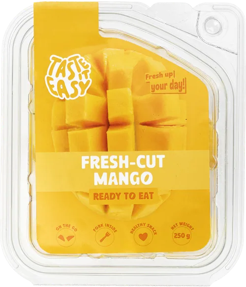 Taste it easy švieži pjaustyti mangai, 250 g